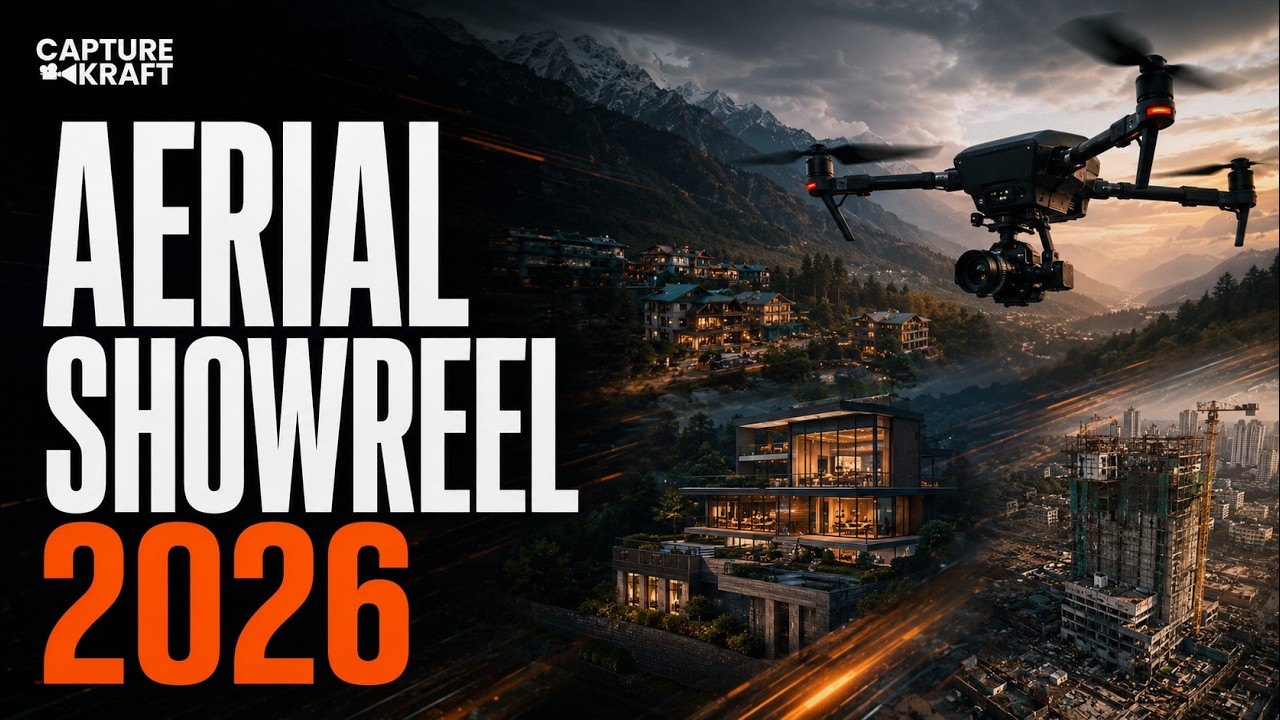 Capturekraft aerial showreel 2026 — drone cinematography